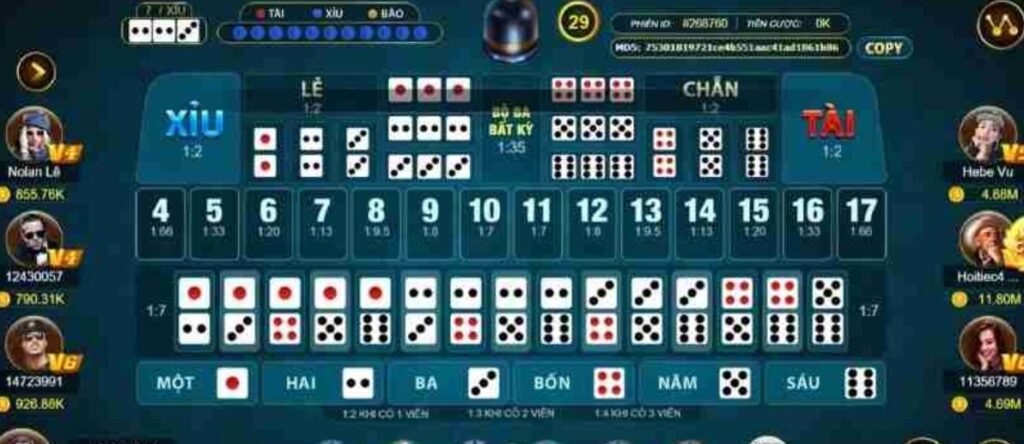 SicBo Tại Nhà Cái 789P